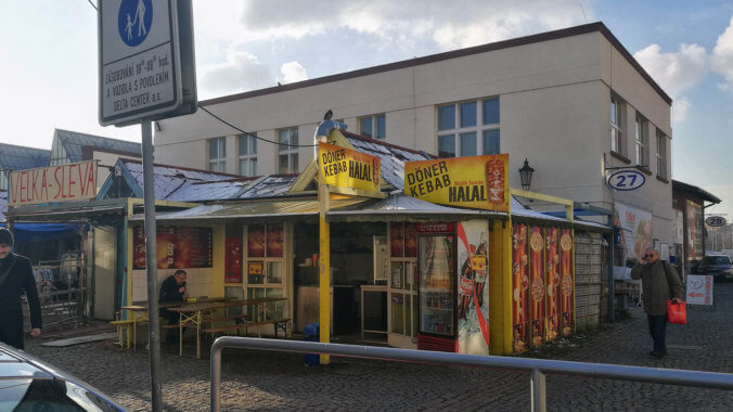 Halal Döner Kebab, Holešovická tržnice (Praha)