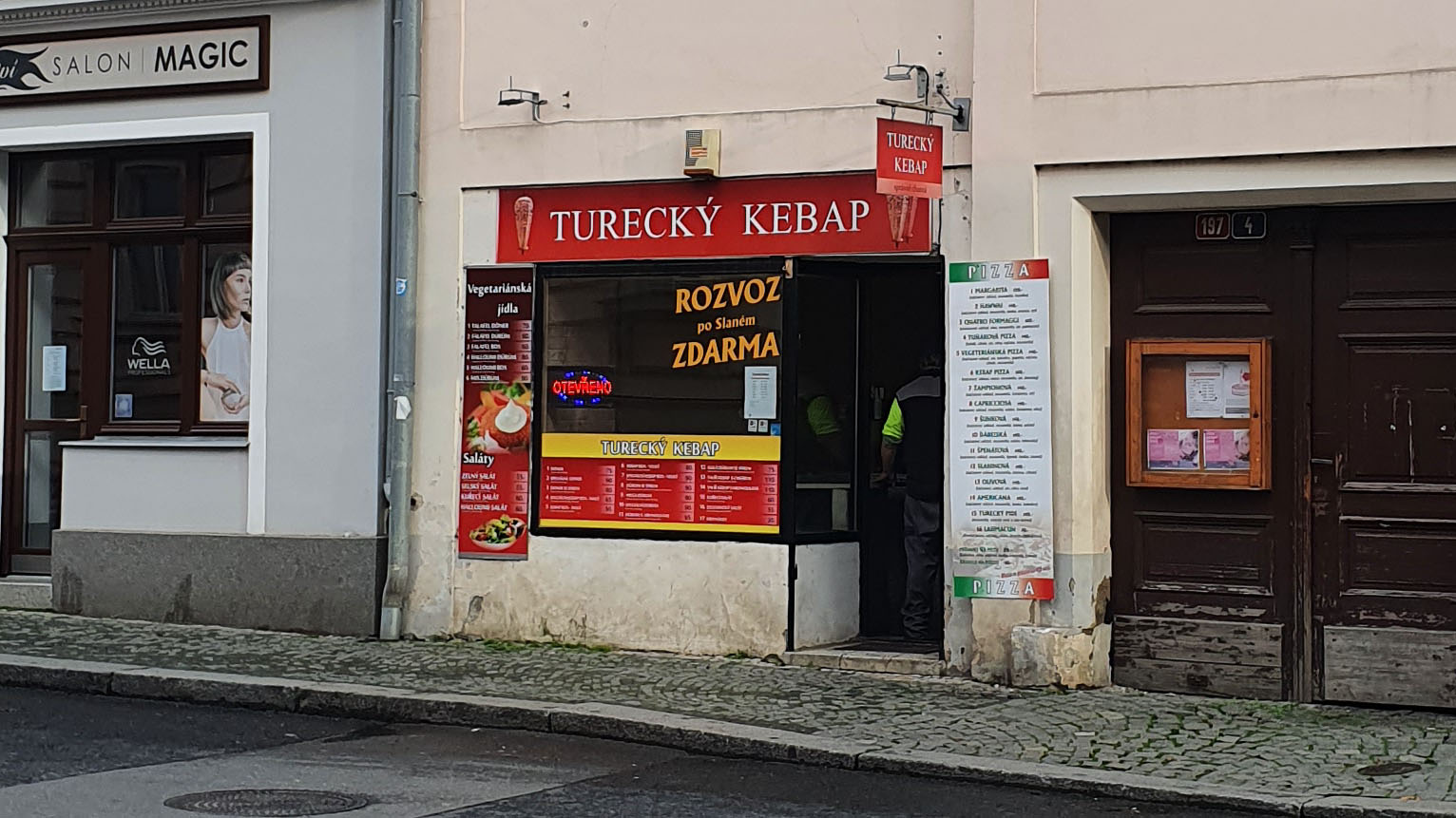 Turecký kebap, Slaný